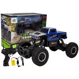 Zdalnie sterowany Monster Truck 1:20 Niebieski
