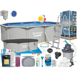 Basen Bestway 500x366x122 Ogrodowy Stelażowy 56586 20w1