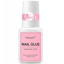 KLEJ DO PAZNOKCI SZTUCZNYCH AKRYLOWYCH Z PĘDZLEM MANICURE