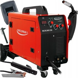 Spawarka Migomat Mig 200A 230V Igbt Weldman Micro