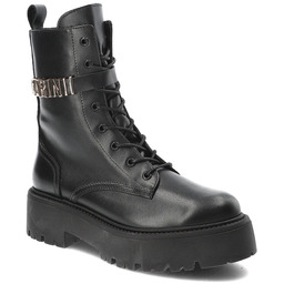 Czarne Botki Carinii Modne Obuwie Damskie