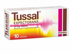Tussal Expectorans 30mg, 10tabl.