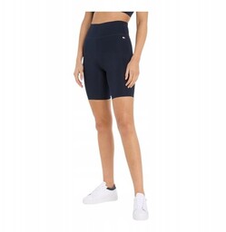 TOMMY HILFIGER LEGGINSY KOLARKI ESS FLAG HW FITTED