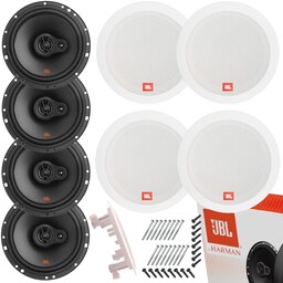 Instalacyjny Głośnik Sufitowy Jbl Maskownica Sufitowa zestaw 4szt
