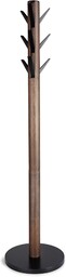 Umbra Flapper Wieszak na Ubrania, Czarny/Orzech Włoski, 57.2