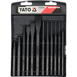 Yato Przecinaki i punktaki, kpl. 12 szt. crv
