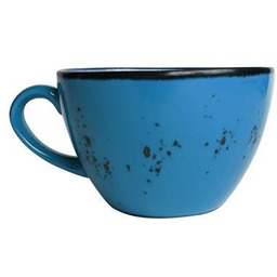 Filiżanka do cappuccino 350 ml Iris niebieska Fine