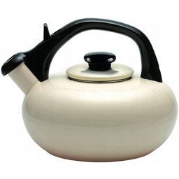 Forchetto Czajnik Emaliowany Luna Kremowy 2,5 L