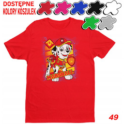 Dziecięca Koszulka Z Nadrukiem Duży Wybór Psi Patrol