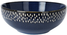Miska sałatkowa ceramiczna granatowa 25 cm, 2,8 l