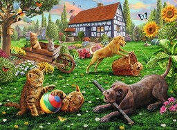 Układanka Ravensburger Puzzle tradycyjne Ramkowe komplet 200 Elementów