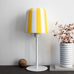 Dyberg Larsen Lampa stołowa Gry, żółty / pomarańczowy,