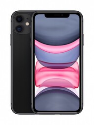 Smartfon Apple iPhone 11, 4/128 GB, czarny