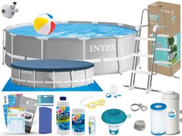 Basen Intex 366x99 Ogrodowy Stelażowy 26716 19w1