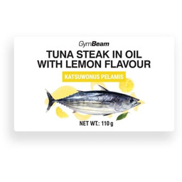 GymBeam Stek z tuńczyka w oleju o smaku