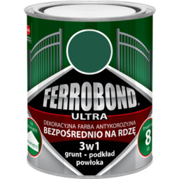 Farba antykorozyjna FERROBOND ULTRA półmat zielony RAL 6005