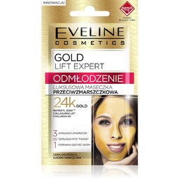 Eveline Gold Lift Expert Odmłodzenie Maseczka przeciwzmarszczkowa luksusowa