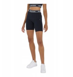 TOMMY HILFIGER LEGGINSY DAMSKIE KOLARKI MONOTYPE TAPE HW