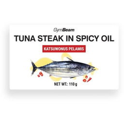 GymBeam Stek z tuńczyka w pikantnym oleju