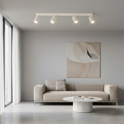 Plafon KARBON 4L Beżowy SL.1603 - Sollux