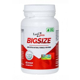 Suplement Diety na Erekcję BigSize 65kaps 100% ORYGINAŁ