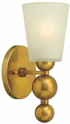 Kinkiet LAMPA ścienna HK-ZELDA1-VS Elstead HINKLEY szklana OPRAWA