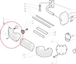 LAMPA PRZEDNIA PRAWA CASE CNH 87455685