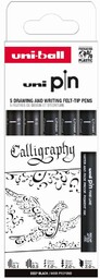 Cienkopis Kreślarski Pin 200 Calligraphy Czarny Różne Końcówki