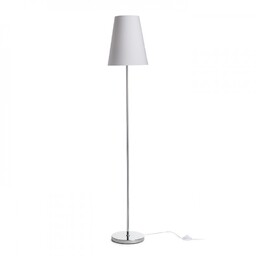 NYC/CONNY 25 lampa podłogowa tkanina biała/chrom 230V LED
