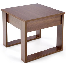 Edinos Kwadratowa ława z szufladą ciemny orzech Z2-P94