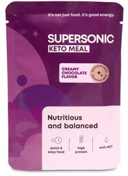 SUPERSONIC Keto Meal Pełnowartościowy posiłek Kremowa czekolada -