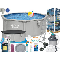 Basen Bestway 366x122 Ogrodowy Stelażowy 56574 20w1