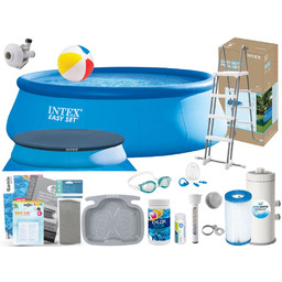 Basen Intex 457x122 Ogrodowy Rozporowy 26168 19w1
