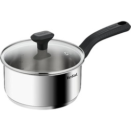 Tefal Rondel 18 cm, szklana pokrywa, indukcja, stal