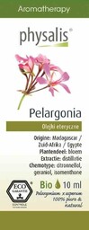 PHYSALIS Olejek Eteryczny Pelargonia (Geranium) Eco 10 Ml