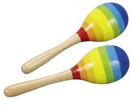 Kolorowe marakasy 2 szt - Goki