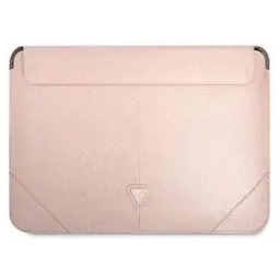 Guess Saffiano Triangle Logo GUCS16PSATLP 16" Różowy Etui