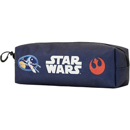 Star Wars Pilot -Piórnik Kwadratowy FAN, Granatowy, 21