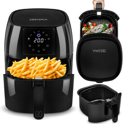 Frytkownica Beztłuszczowa Frytownica Air Fryer 4,5L Mocna 1400W