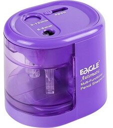 Temperówka elektryczna na baterie EAGLE EG-5161 USB fioletowa