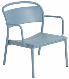 Muuto LINEAR OUTDOOR Stalowy Fotel Ogrodowy Lounge -