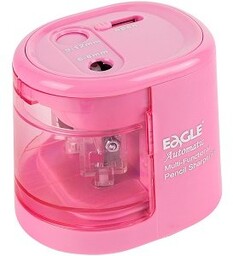 Temperówka elektryczna na baterie EAGLE EG-5161 USB różowa