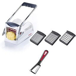 Westmark Maszynka do robienia frytek + Obieraczka, Krajalnica