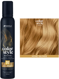 Indola Profession Color Style Mousse, pianka koloryzująca, miodowy
