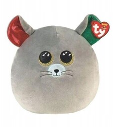 SQUISH-A-BOOS CHIPPER SZARA MYSZ 22CM, TY