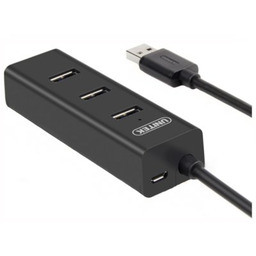 Unitek Hub 4-porty USB 3.0 czarny