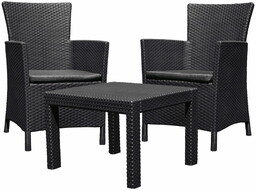 Zestaw mebli Keter Rosario 2 krzesła + stolik
