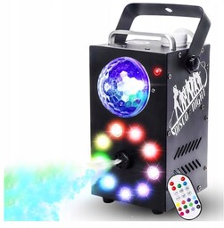 Wytwornica Dymu Kula Disco Lampa Dyskotekowa Led Maszyna