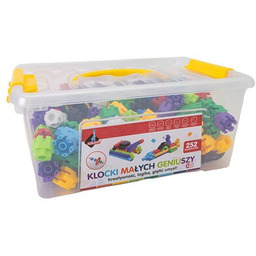 ASKATO Klocki plastikowe Klocki małych geniuszy Śrubki 123899