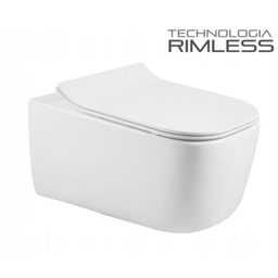 MISA WC RIMLESS DESKA DUROPLAST SLIM